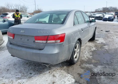 2007 Hyundai Sonata Limited/Se V6 из США, поврежденный, VIN 5NPEU46F17H206597